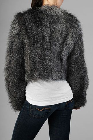 For All Mankind, SEVN 4686 FAUX FOX JACKET, 7forallmankind