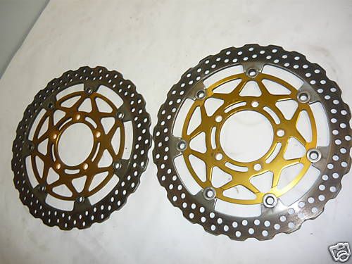 KAWASAKI ZX10 ZX 10 1000 NINJA FRONT BRAKE ROTOR ROTORS DISC  