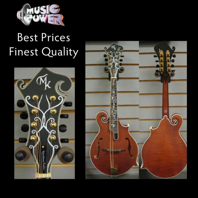 Michael Kelly Legacy Dragonfly Flame Mandolin Walnut  