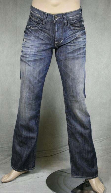 Monarchy Mens Jeans God Speed khaki SOUTASH tear NWT  