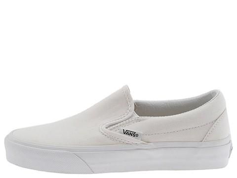 VANS CLASSIC SLIP ON True White Canvas Men  