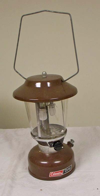 Old Coleman lantern 1976 model 275 camping original box MINT double 