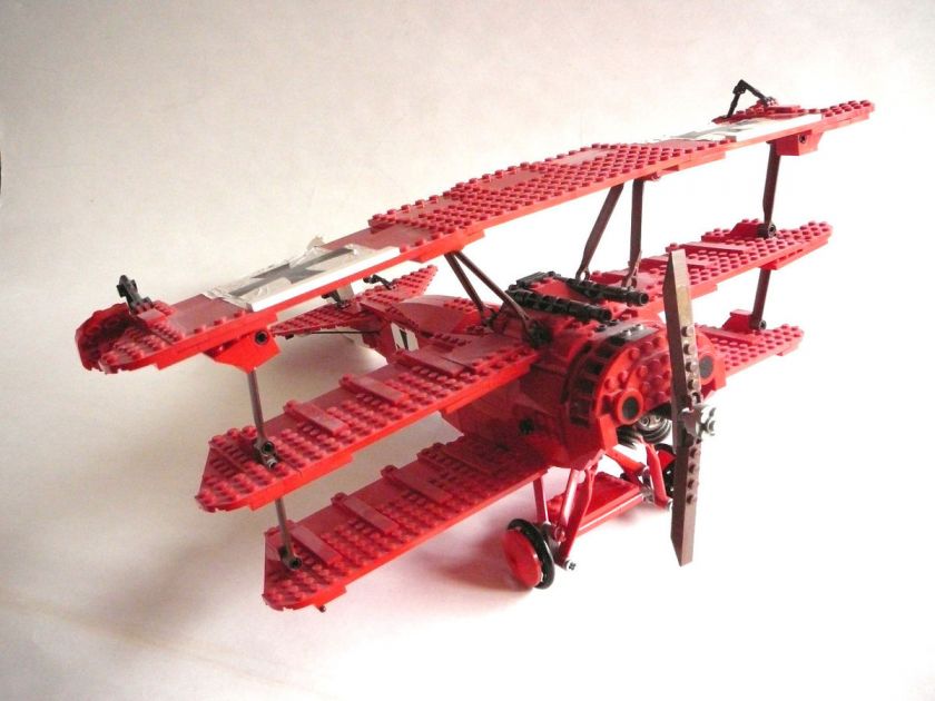 Lego #10024 Red Baron Fokker Dr.1 Tri plane Scarce Exclusive  