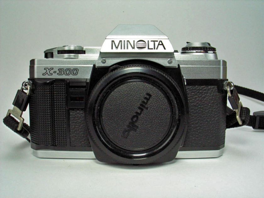 Minolta X300 Body, chrom, optisch und technisch einwandfrei  