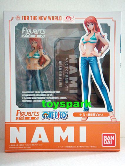 BANDAI FIGUARTS ZERO One Piece New World NAMI figure  