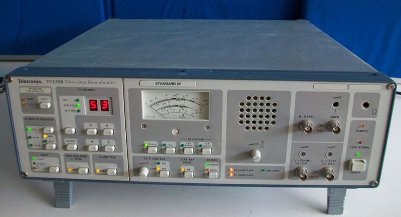 Tektronix TV1350/TV 1350 Television/TV Demodulator  