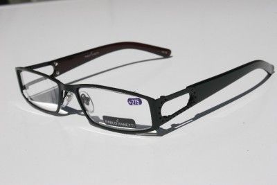 Pablo Zanetti Fashion Reading Glasses Black 1385 +1.00  