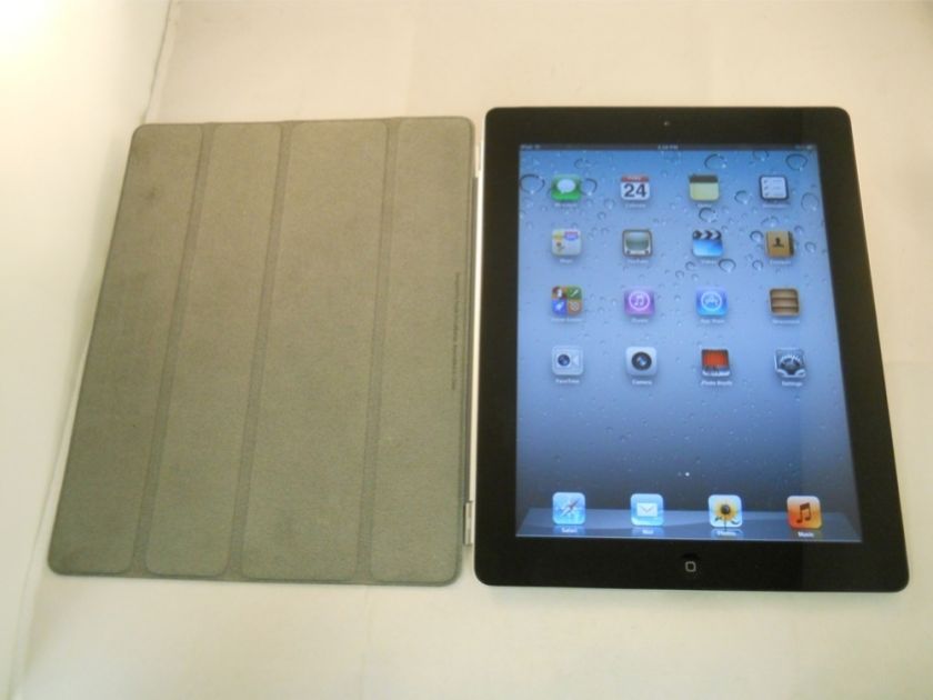 Black Apple iPad 2 16GB WiFi 9.7 A1395 (MC769LL/A) Tablet PC 