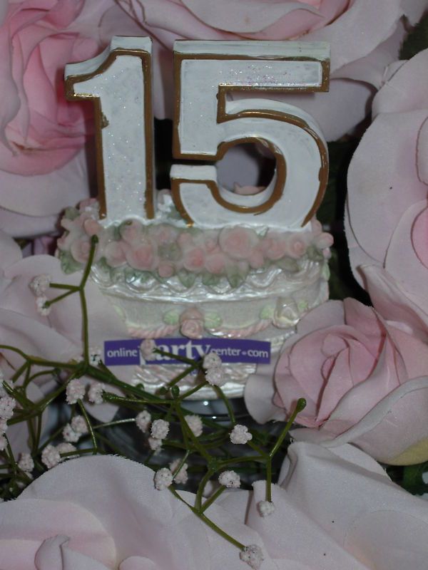 MIS QUINCE ANOS SWEET 15 FAVOR CENTERPIECE GIFT  