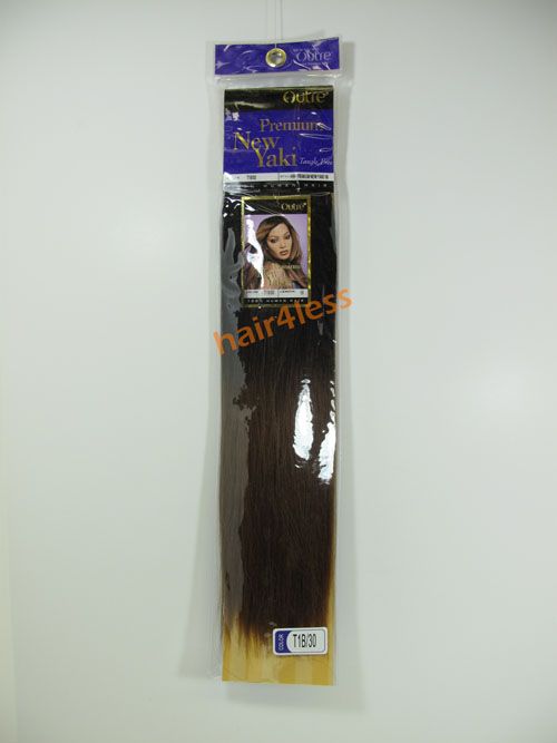 Outre Human Hair Premium New Yaki Weaving 16 Special  