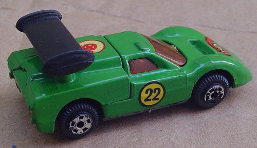 MUKY   FORD GT 40 #3   FORD J CAR HOT WHEELS REDLINE MATRIX MOLD 