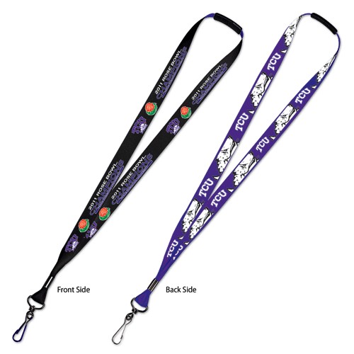 2011 Rose Bowl Champions TCU Horned Frogs Lanyard  