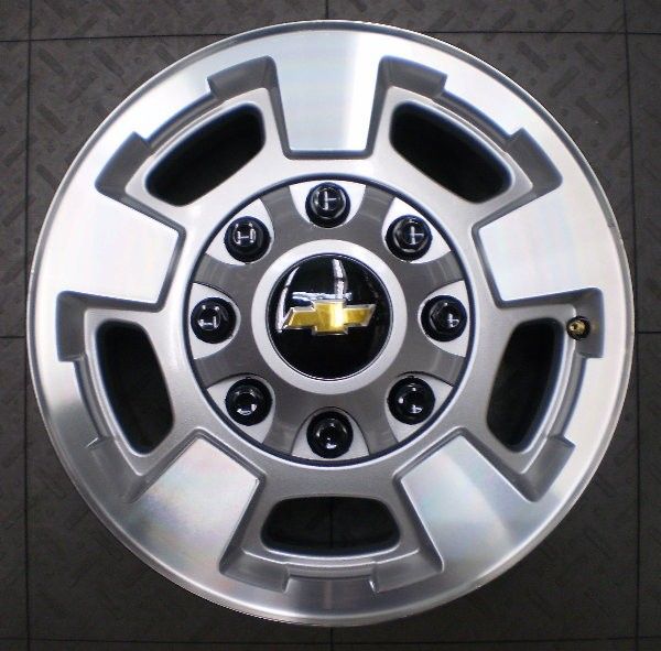 2011 CHEVY 2500 3500 SILVERADO 17 FACTORY ALLOY OE WHEELS RIMS (4 