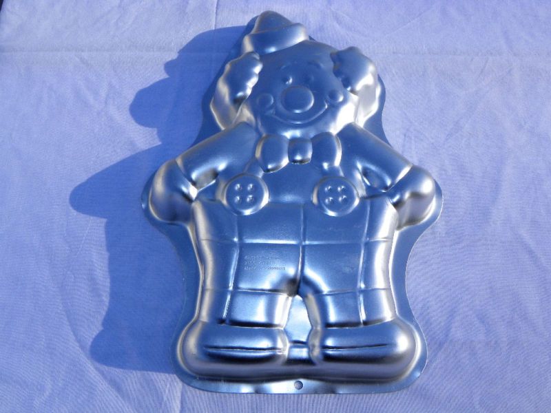 Wilton Cake Pan CLOWN Cute 1993 2105 6711  