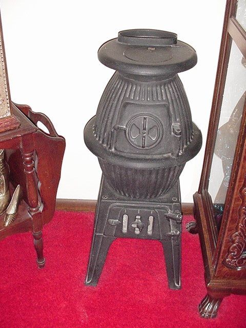 Antique Pot Belly Stove by Cannon No. 328   Original  