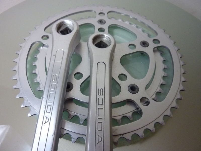 SOLIDA CRANKSET 14 /125 170 mm 52/42/ ALU very nice  