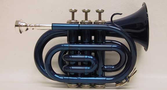 Band Blue Pocket Trumpet *Back To School 20 Days Sale  