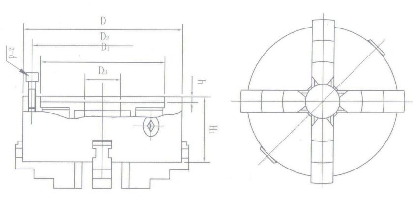 inch) D1 (inch) D2 Mounting Hole Bolt Circle Dia (inch)