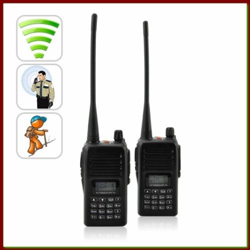 Long Range Walkie Talkie Set (UHF, 220v)  