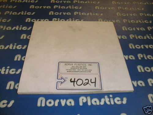 4028) TEFLON MATERIAL 1/4 THICK 12 X 12 FOR SALE  