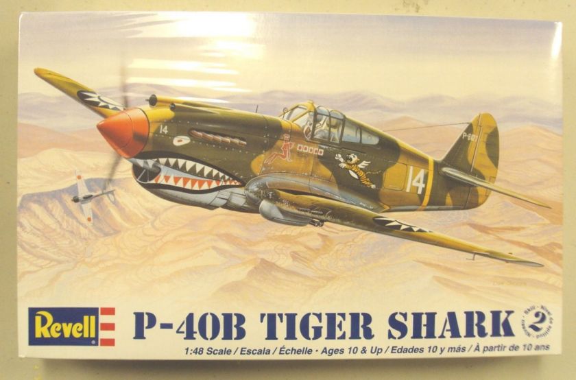 48 Curtiss P 40B Flying Tiger AVG Revell 5209  