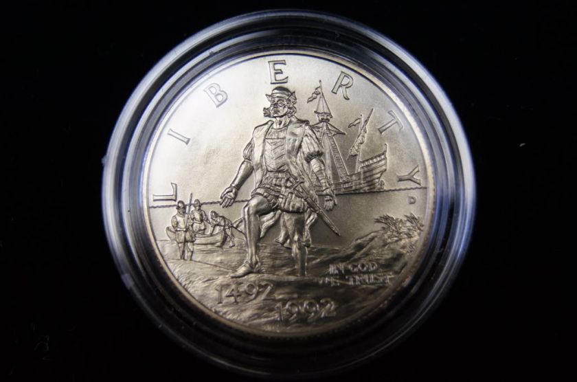 1992 D US Commemorative 500th Anniv. Columbus Discovery Half Dollar 