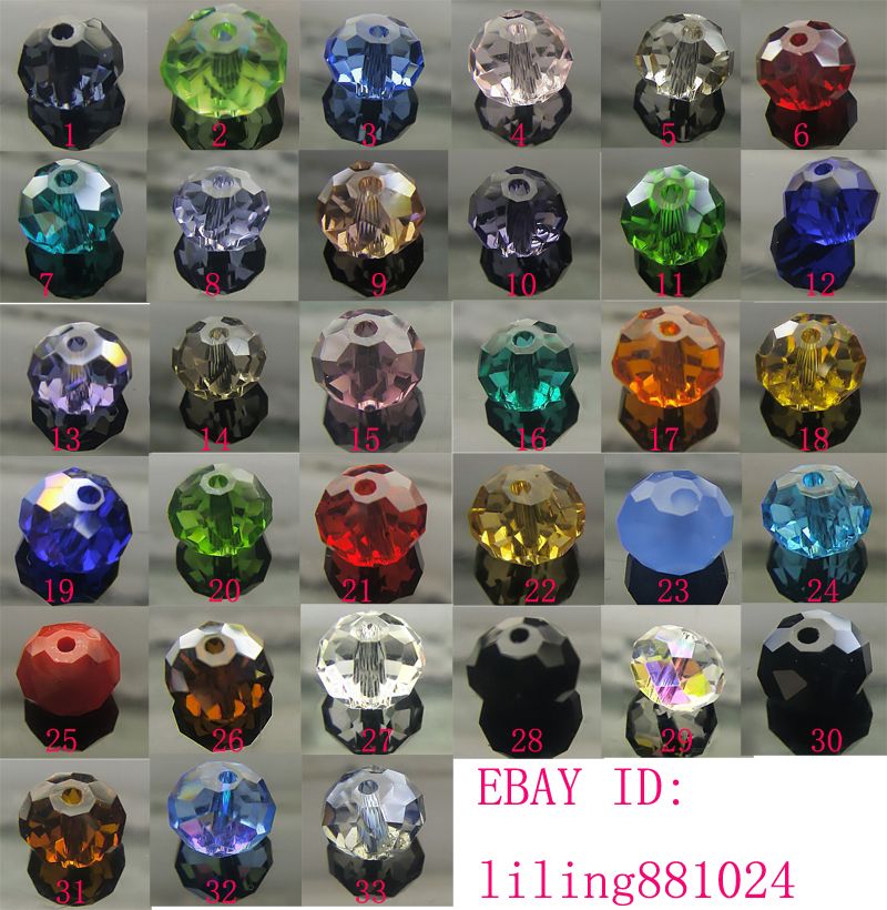 pick  90pcs 8mm Swarovski Crystal 5040 Beads  