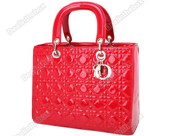 NEW Womens Tote Sweet PU Leather Handbag Shoulder Bag Purse Two Color 