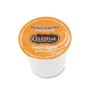 Celestial Seasonings Peach Iced Tea K Cups   GMT6822  