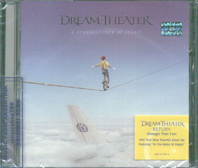 DREAM THEATER, A DRAMATIC TURN OF EVENTS. FACTORY SEALED CD. In 
