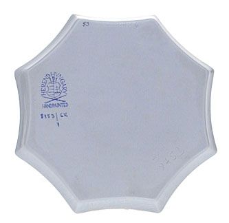 Herend Porcelain Cubash (CU) Octagonal Tray, Hungary  