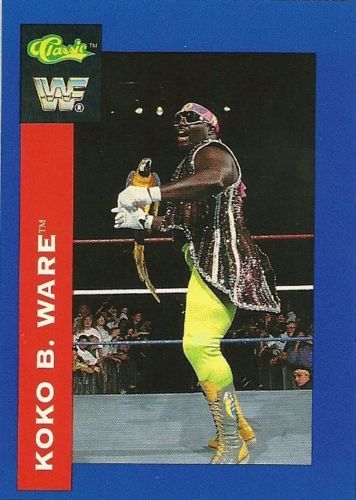 KOKO B WARE #53 1991 WWF Classic card WWE  