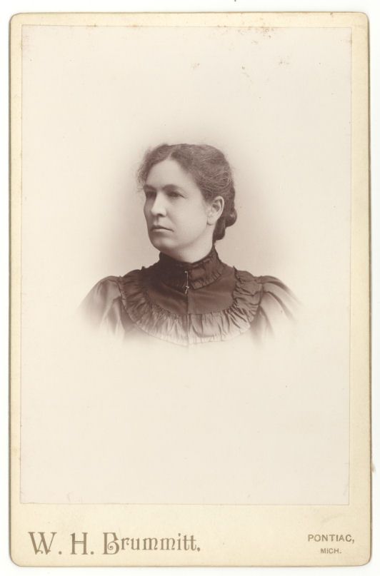 Sarah McCarroll   Pontiac, Mich High School   1893  