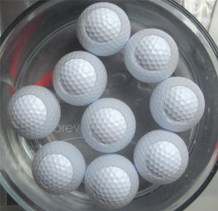 45pcs A99 golf floater ball floating water range white with bucket 