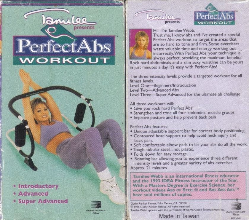 VHS TAMILEE PRESENTS PERFECT ABSTAMILEE WEBB  