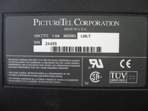 PictureTel LMLT Video Conferencing Web Camera  