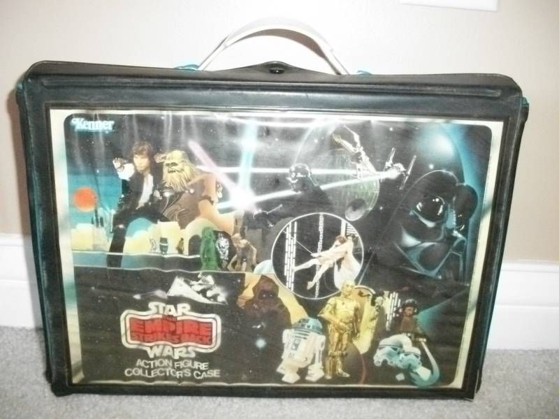 Vintage Star Wars 1980 ESB Action Figure Case b3  