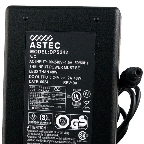 24V DC AC power adapter for HP ScanJet 5550C scanner  