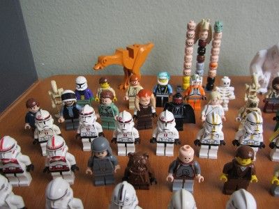 DAY LISTING** OVER 100 STAR WARS MINIFIG LOT JANGO & OTHER RARE 