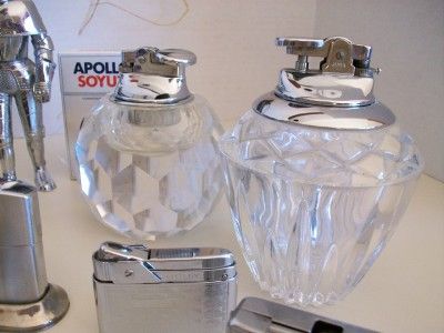 Big Lot VINTAGE TABLE LIGHTERS ZIPPO VARAFLAME RARE SPACE APOLLO USSR 