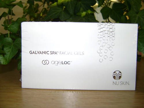NU SKIN GALVANIC SPA FACIAL GELS With AgeLOC  10 boxes  