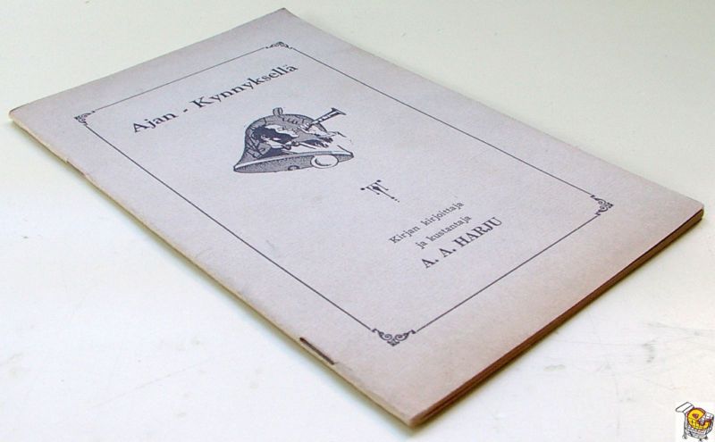 VTG FINNISH BOOK ON THE EVE OF TIME   AJAN KYNNYKSELLÄ  