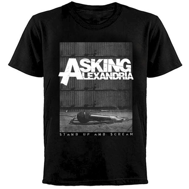 ASKING ALEXANDRIA T SHIRT  STAND UP AND SCREAM   