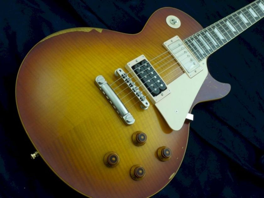 Edwards E LP 112LTS RE   Vintage Honey Burst   Relic   1122585  