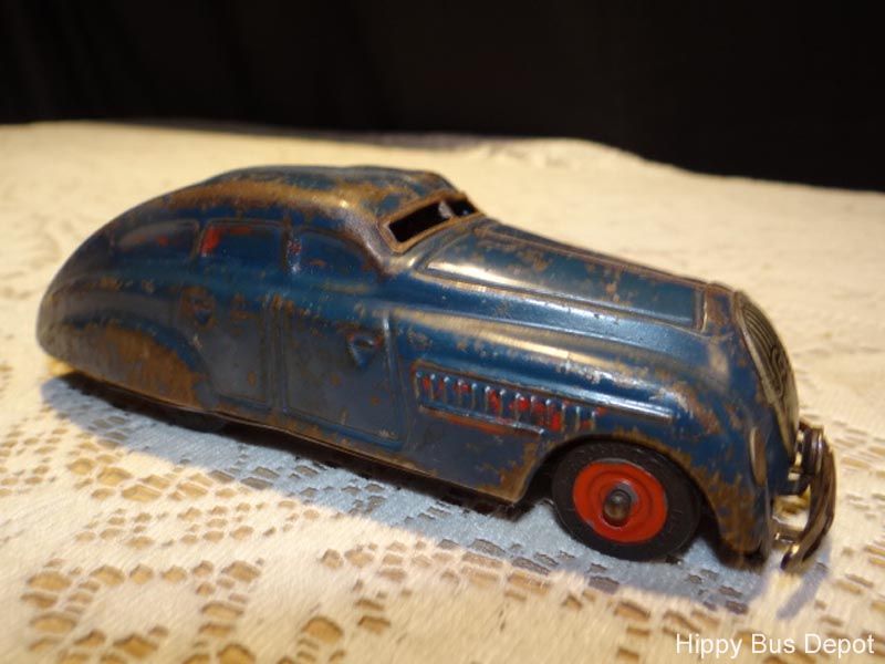 Late 40s Early 50s Schuco Model Car   Patent 1250 MADE IN GERMANY 