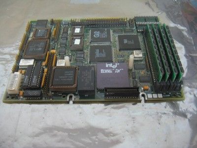 SBC SINGLE BOARD COMPUTER AMPRO A60275 386DX WARRANTY  