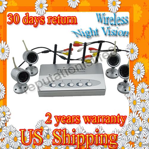 Wireless Outdoor Waterproof 12LED IR Night Vision Camera DVR CCTV 