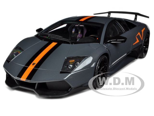 LAMBORGHINI MURCIELAGO LP 670 4 SV CHINA EDITION 2010 GRAY 1/18 BY 