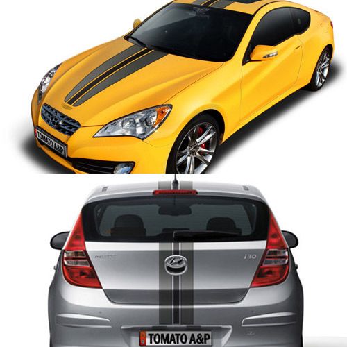 Racing Decal Sticker for Genesis Coupe Tiburon Tuscani  