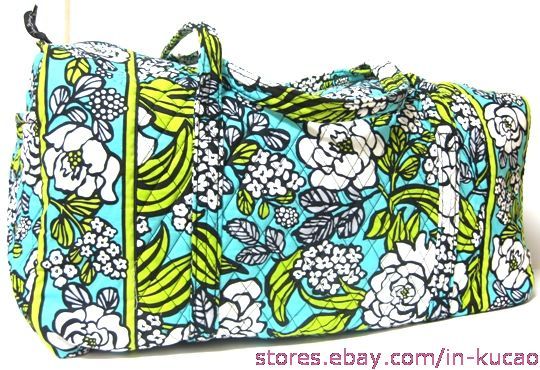 This is the 2012 Spring Vera Bradley Large Duffel in Island Blooms 